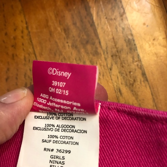 Girls pink Minnie Mouse Disney sun visor adjustable - Picture 3 of 4